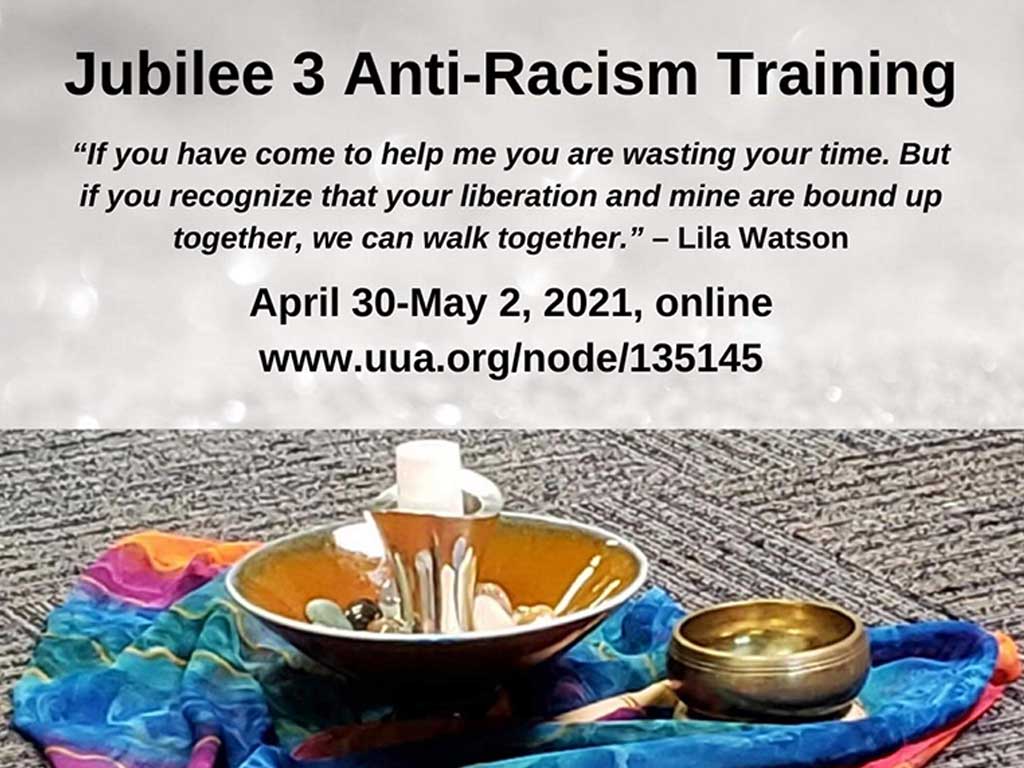 Jubilee 3 Anti-Racism Training