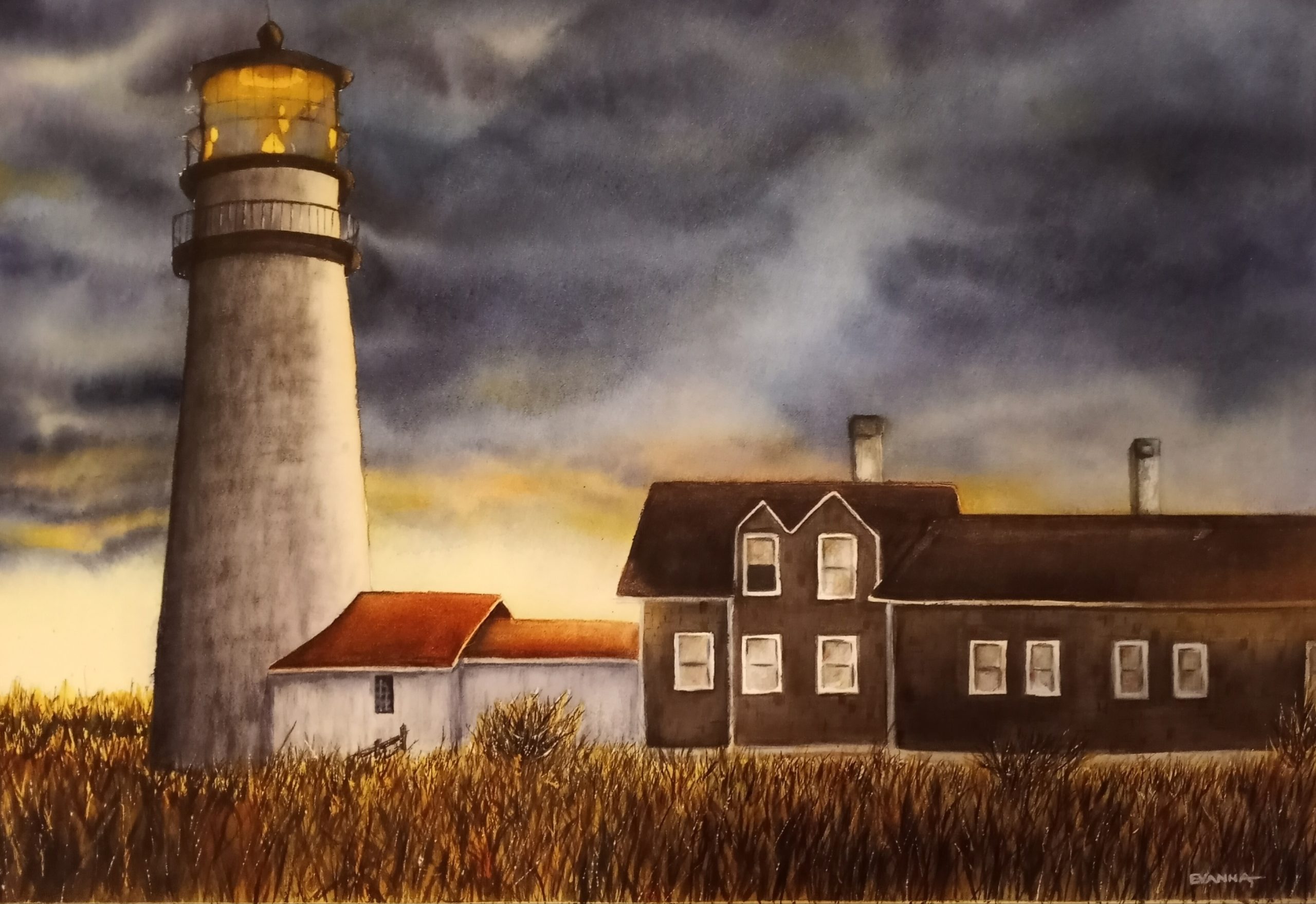 Lighthouse by Evanna Morris